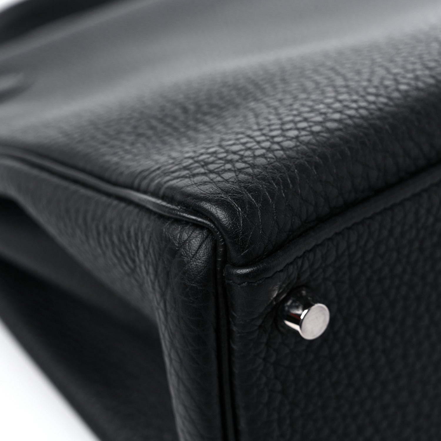 Hermes Togo Kelly Retourne 32 Black 10 of 15