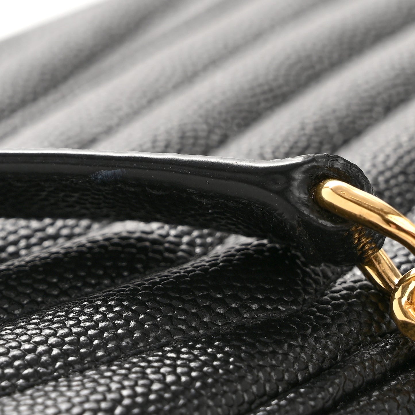 Grain De Poudre Matelasse Monogram Mini Lou Camera Bag Black