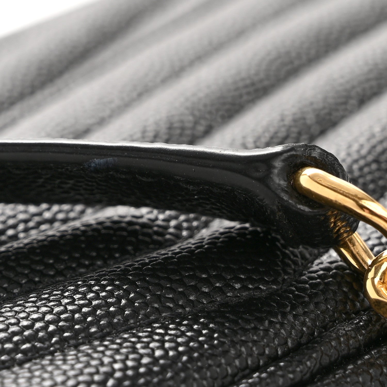 Saint Laurent Grain De Poudre Matelasse Monogram Mini Lou Camera Bag Black 12 of 12