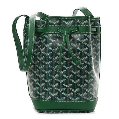 Goyard Goyardine Petit Flot Bucket Bag PM Green 1 of 9