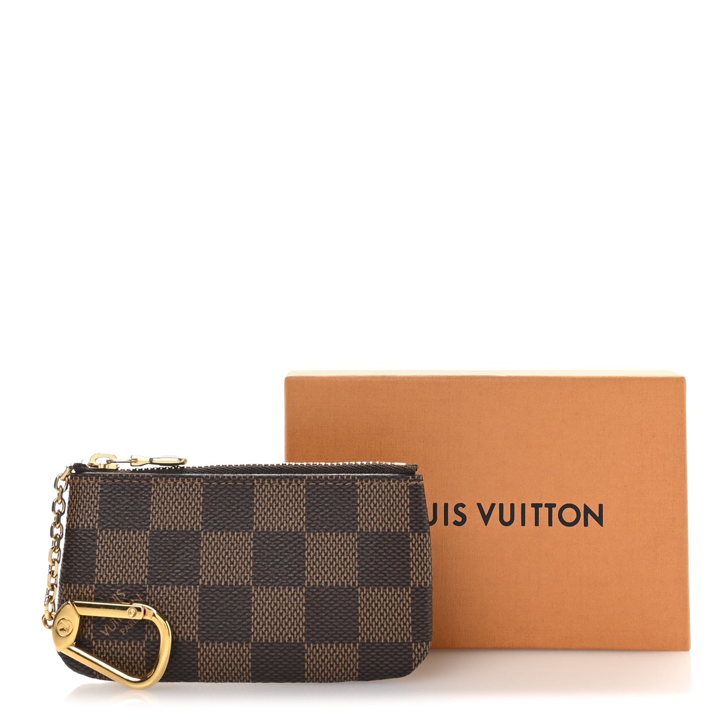 Damier Ebene Key Pouch