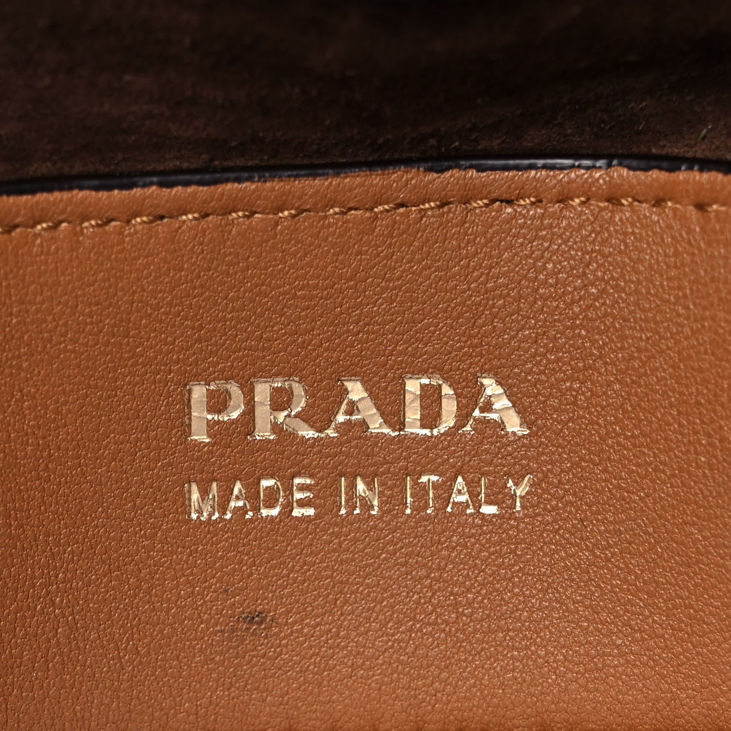 Prada Scamosciato Suede Medium Double Bag Tote Mogano 5 of 8