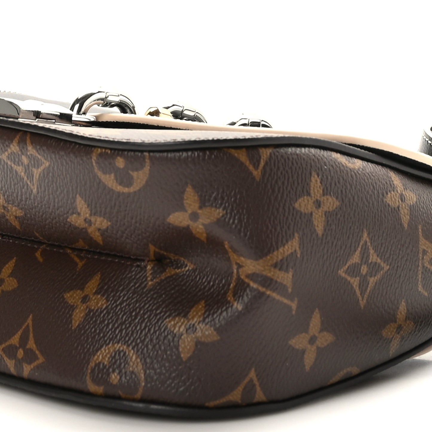 Calfskin Monogram Chain It Bag PM Black