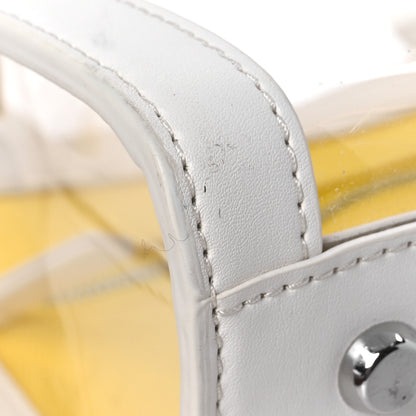Marc Jacobs PVC The Small Tote Bag White Yellow 15 of 17