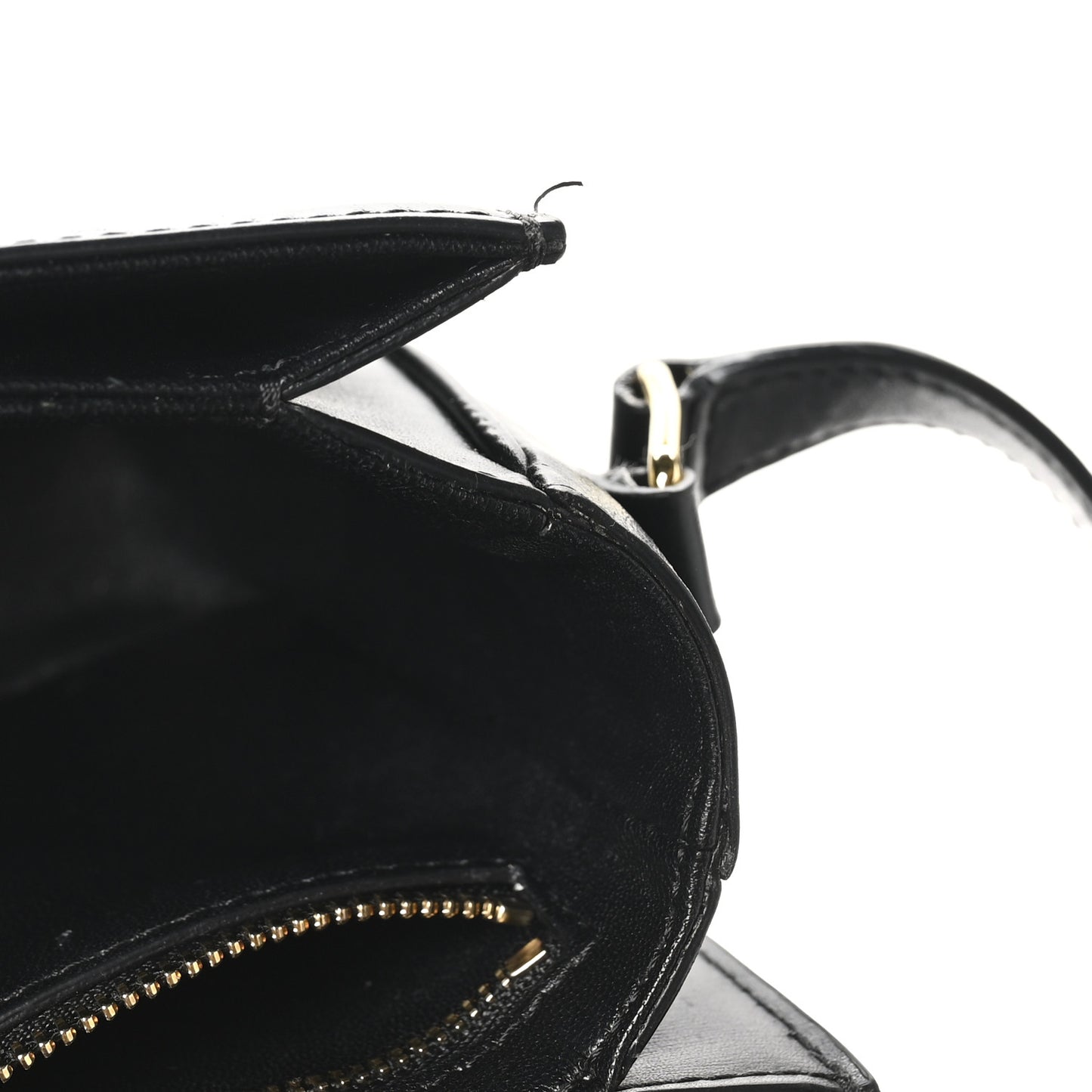 Shiny Calfskin Teen Triomphe Black