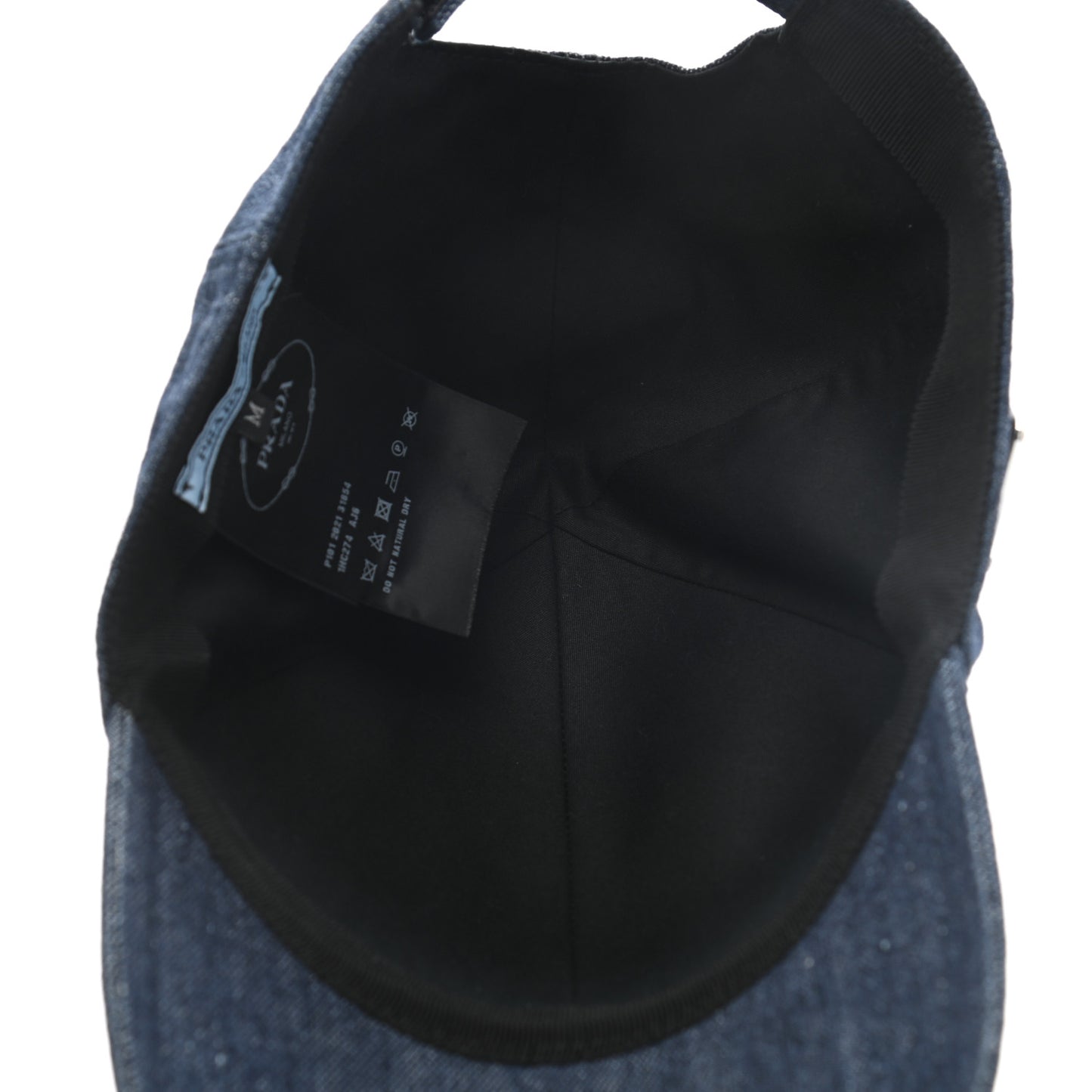 Denim Womens Baseball Cap M Bleu