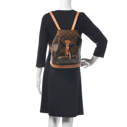 Louis Vuitton Monogram Montsouris MM Backpack 2 of 12