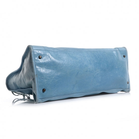 Balenciaga Chevre Work Sky Blue 4 of 11