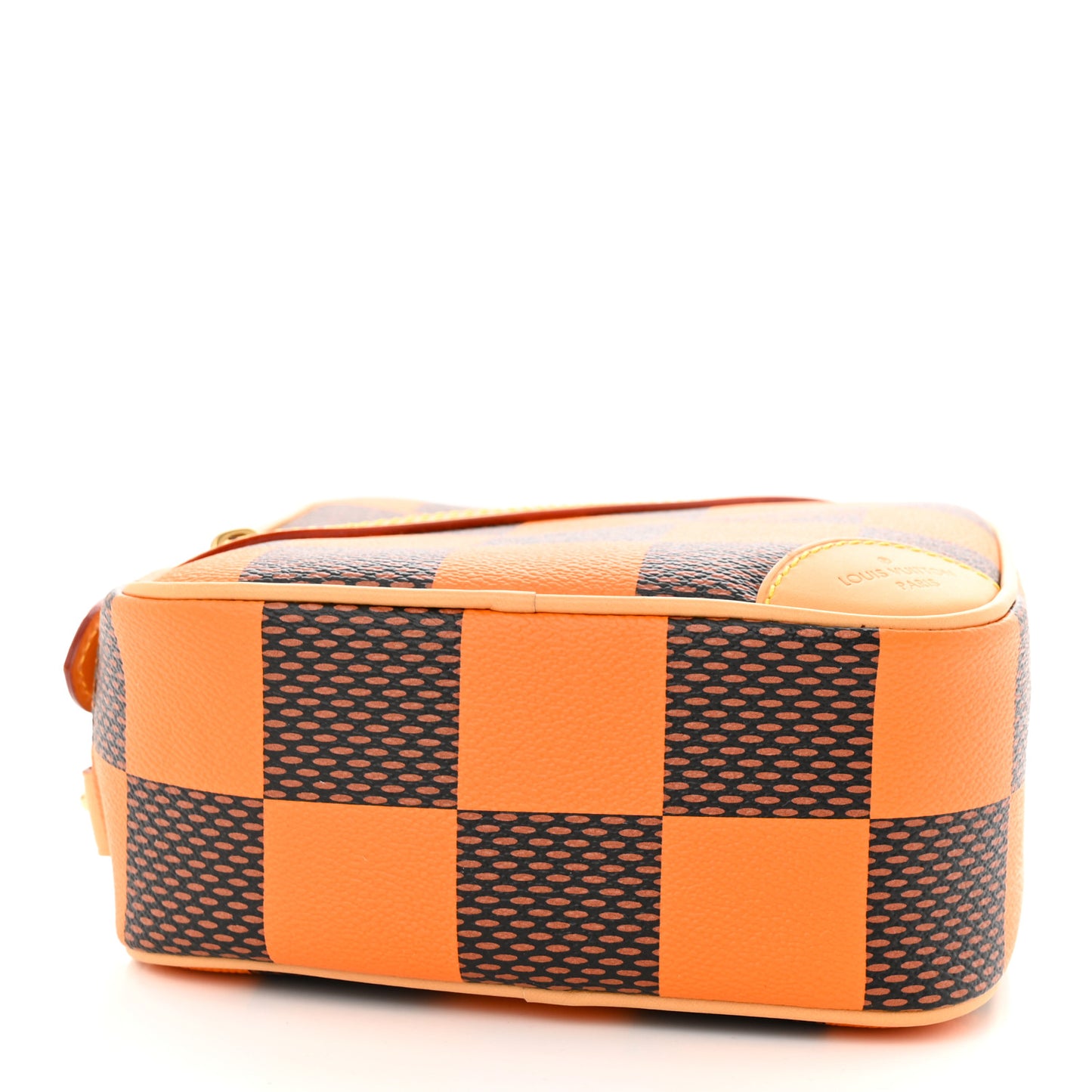 Damier Pop Chess Messenger Orange