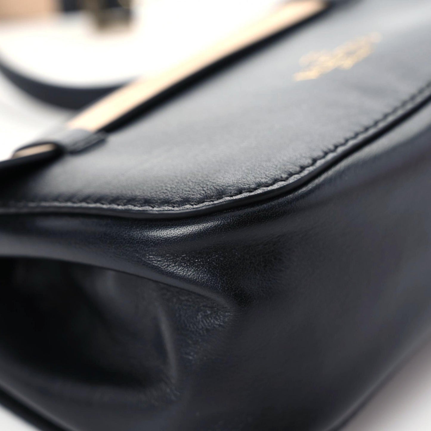 Vitello Small Belt Bag Black
