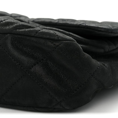 Chanel Iridescent Calfskin Quilted East West Flap Black 10 of 10