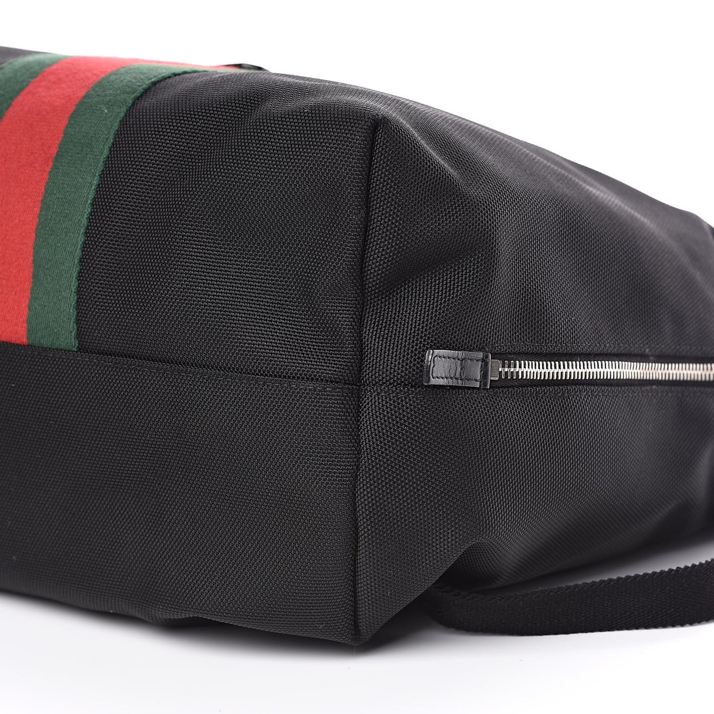 Techno Canvas Web Single Buckle Backpack Black
