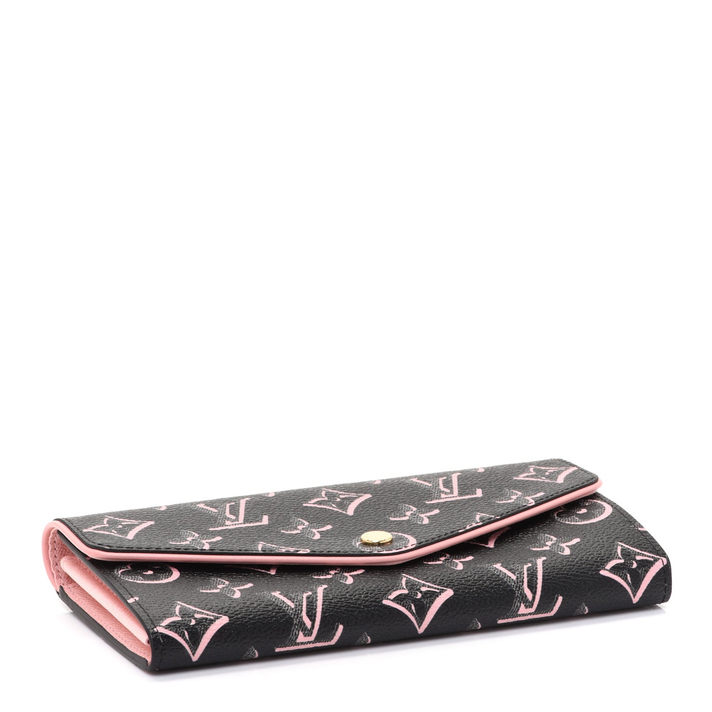 Monogram Fall For You Sarah Wallet Black