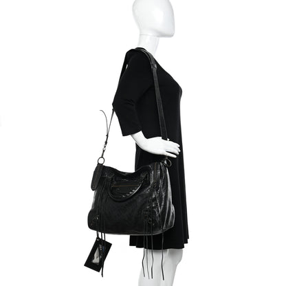 Balenciaga Agneau Classic Hardware Velo Black 2 of 11
