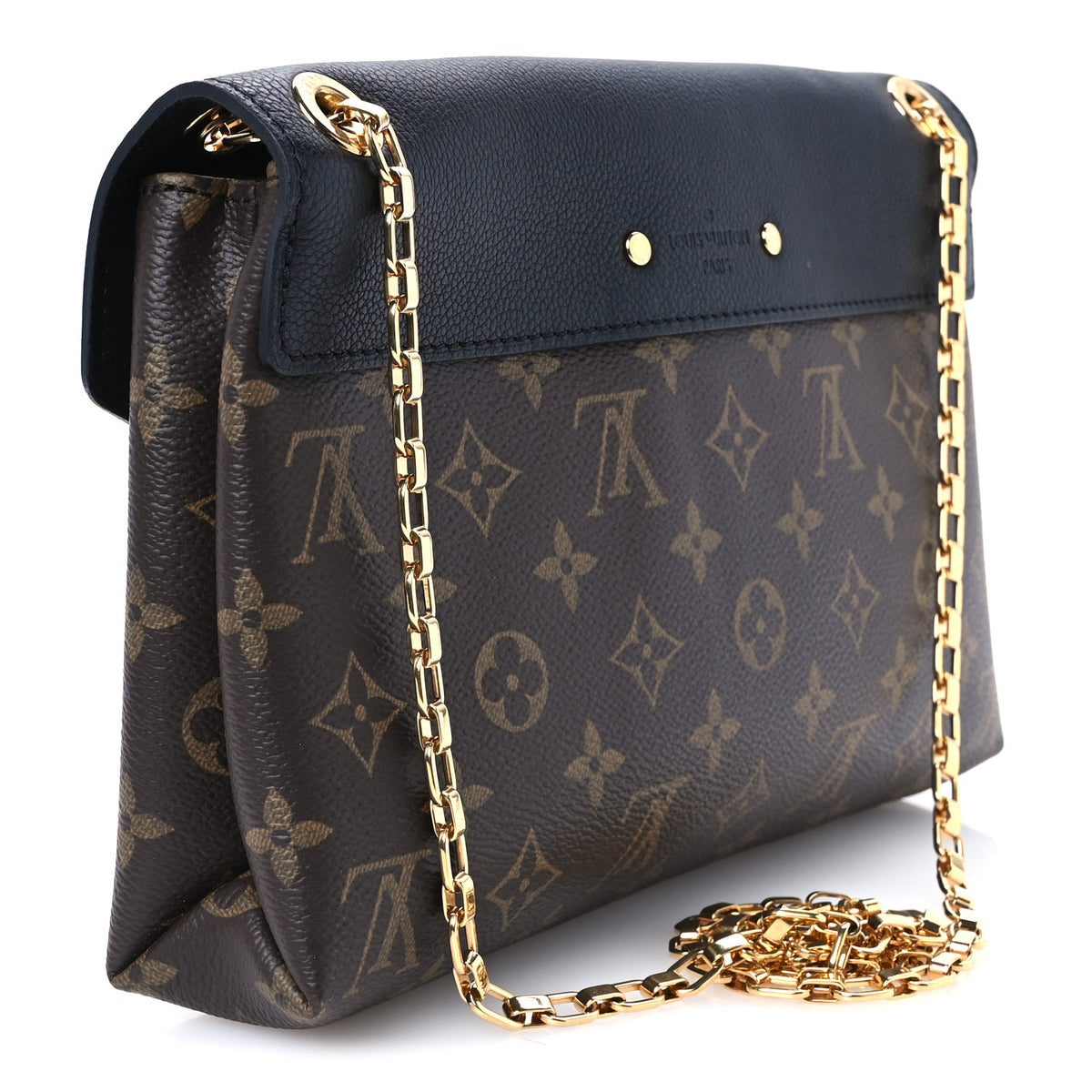 Monogram Pallas Chain Black