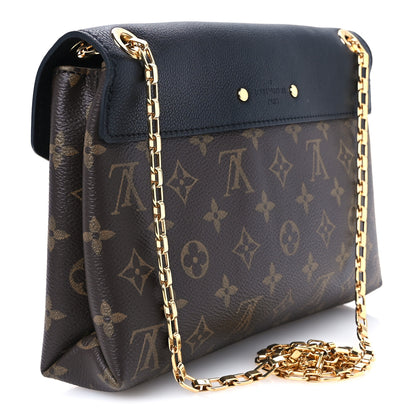 Louis Vuitton Monogram Pallas Chain Black 2 of 11
