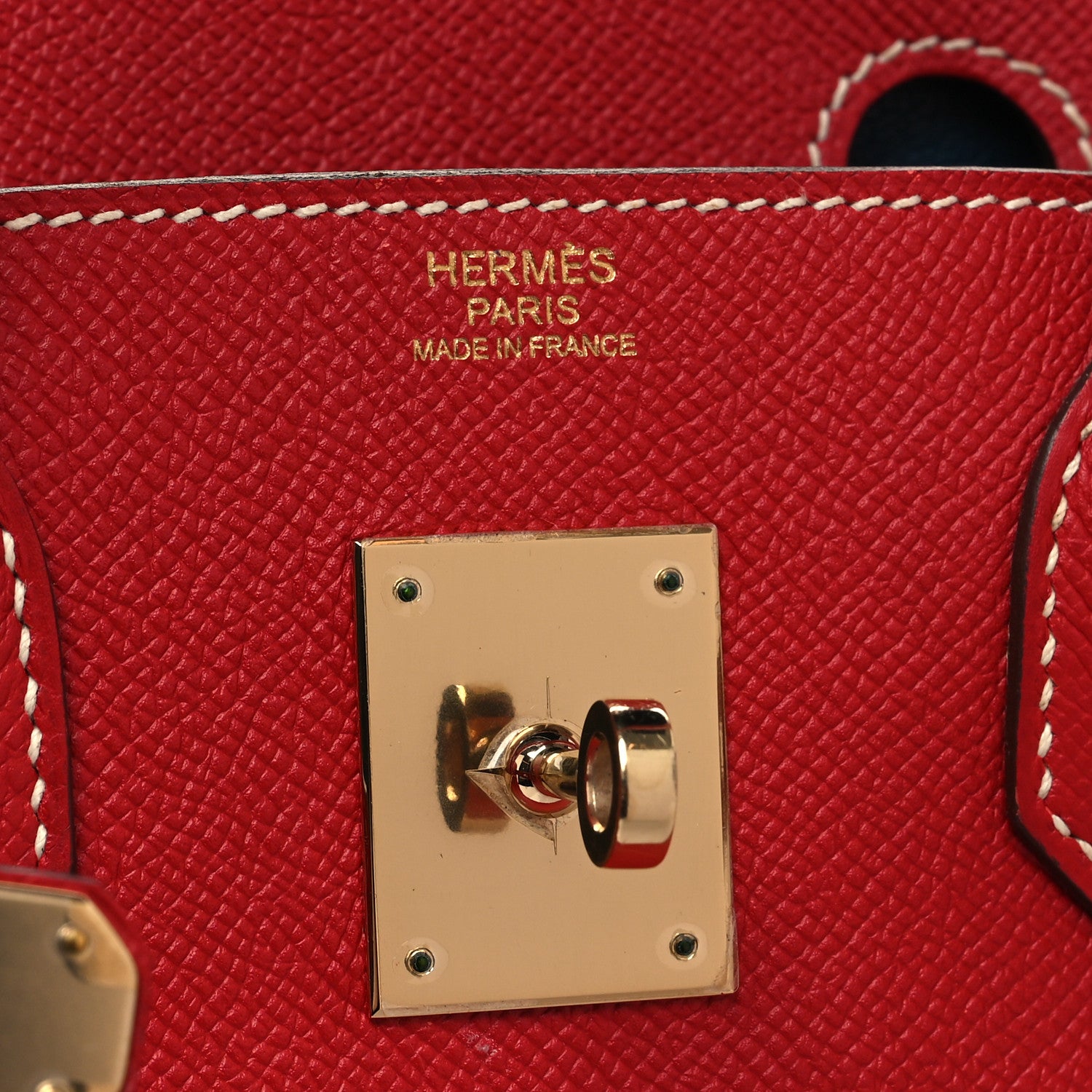 Hermes Epsom Candy Birkin 30 Rouge Casaque Bleu Thalassa 6 of 12