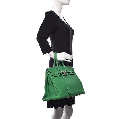 Hermes Togo Birkin 35 Bambou 2 of 9