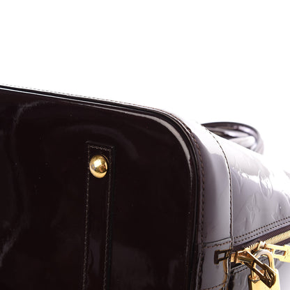 Louis Vuitton Vernis Alma GM Amarante 8 of 11