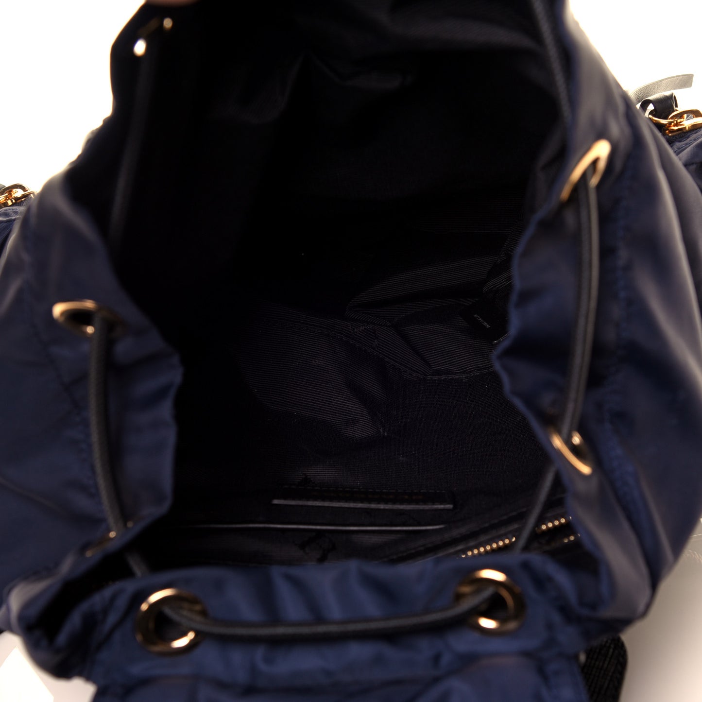 Nylon Medium Rucksack Backpack Ink Blue