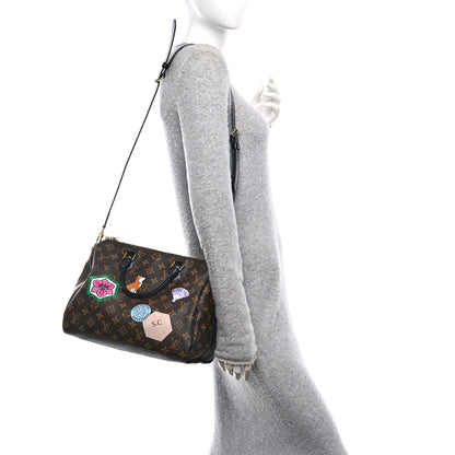 Louis Vuitton Monogram My World Tour Speedy Bandouliere 30 Black 2 of 9