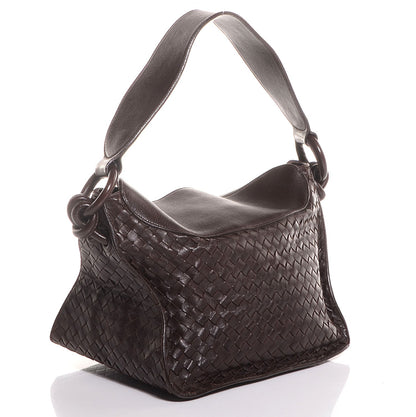 Bottega Veneta Nappa Intrecciato Small Hobo Nero Brown 3 of 8