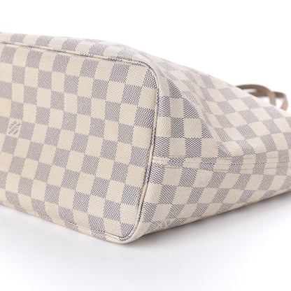 Louis Vuitton Damier Azur Neverfull MM 9 of 17