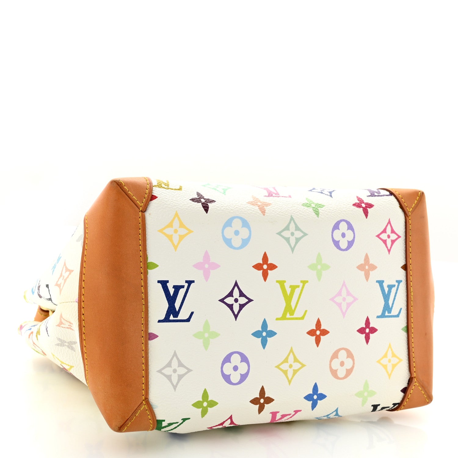 Louis Vuitton Monogram Multicolor Audra White 4 of 10