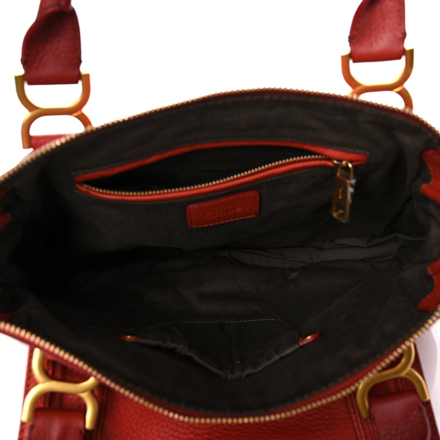 Calfskin Medium Marcie Satchel Maple Leaf