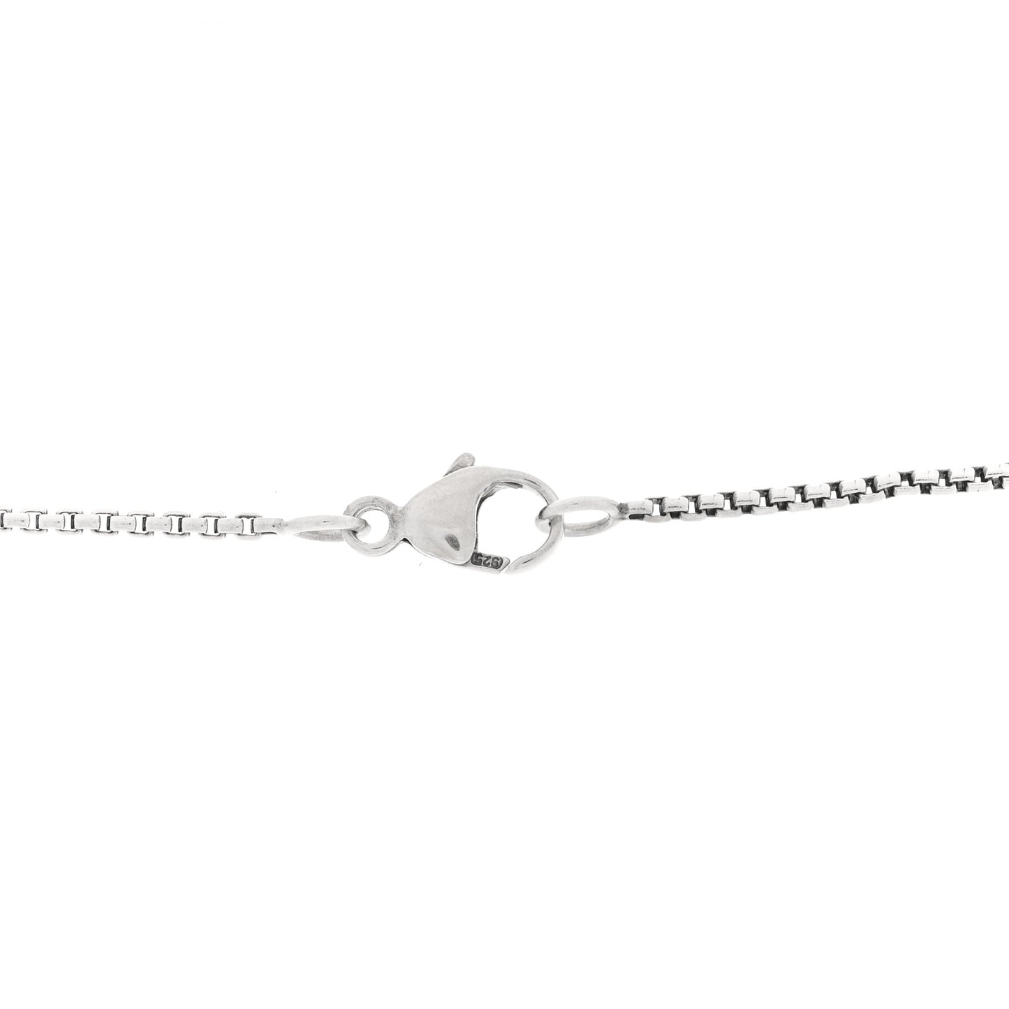 Sterling Silver Pearl Cable Pendant Necklace
