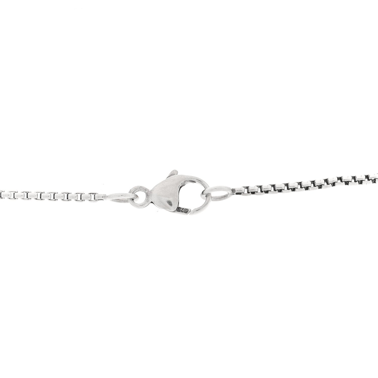 David Yurman Sterling Silver Pearl Cable Pendant Necklace 4 of 4