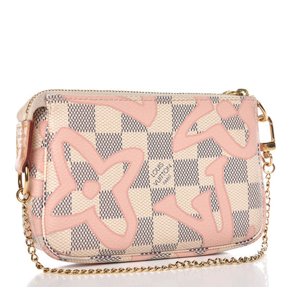 Louis Vuitton Damier Azur Tahitienne Mini Pochette Accessories 3 of 14