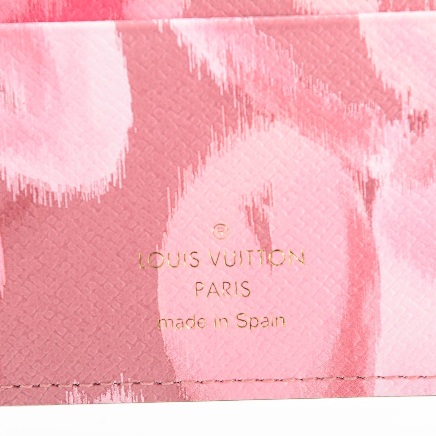 Monogram Articles de Voyage Ikat Insolite Wallet Rose Velours