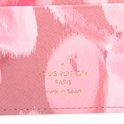 Louis Vuitton Monogram Articles de Voyage Ikat Insolite Wallet Rose Velours 6 of 7