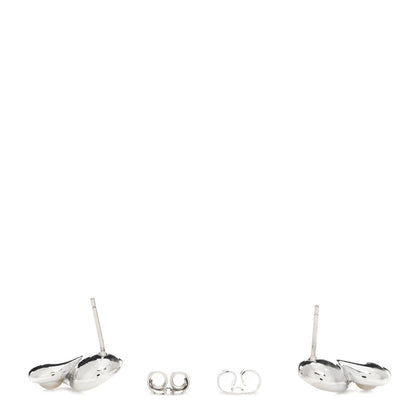 Tiffany Sterling Silver Pearl Infinity Earrings 3 of 3