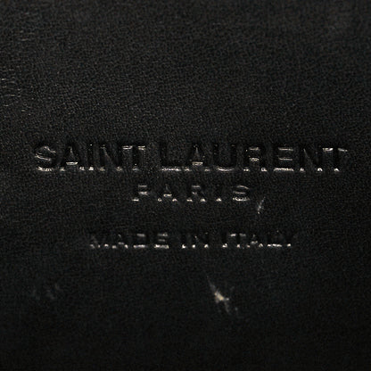Saint Laurent Smooth Calfskin Classic Monogram Small Kaia Satchel Black 7 of 11