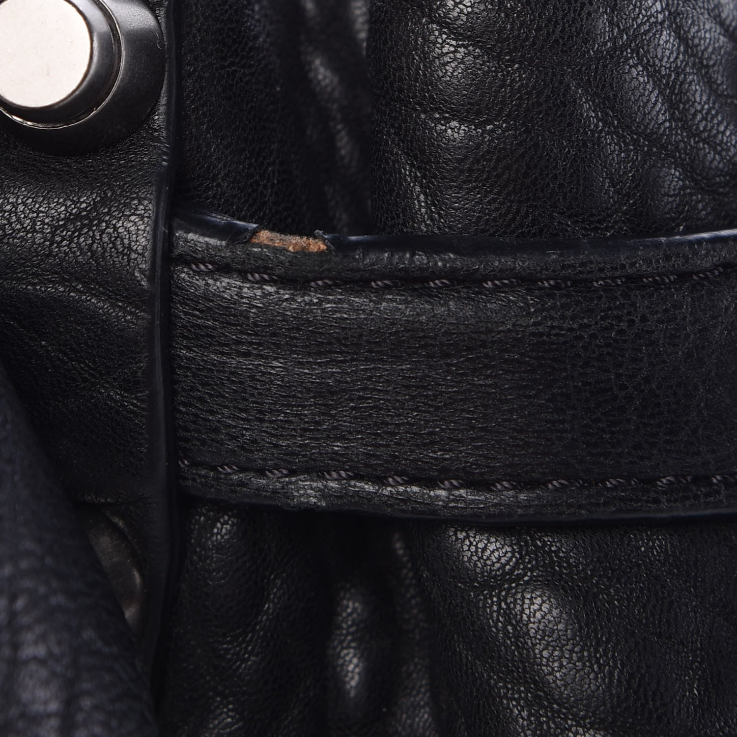 Alexander Wang Pebbled Lambskin Diego Bucket Black Nickel Hardware 16 of 16