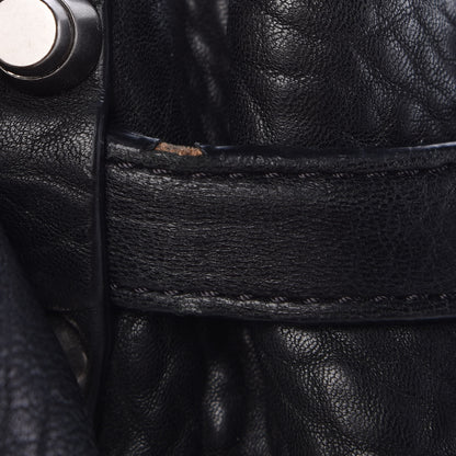 Alexander Wang Pebbled Lambskin Diego Bucket Black Nickel Hardware 16 of 16