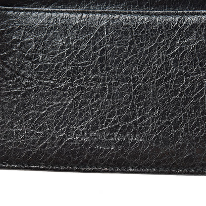 Balenciaga Agneau Giant 12 Gold Hardware Card Case Black 6 of 8