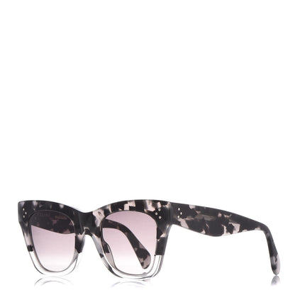 Celine Shadow Havana Sunglasses CL40001I Grey Black 1 of 6