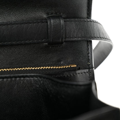 Celine Box Calfskin Medium Classic Box Flap Bag Black 13 of 16