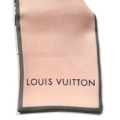 Louis Vuitton Silk Monogram Trunks Bandeau Rose Poudre 3 of 3