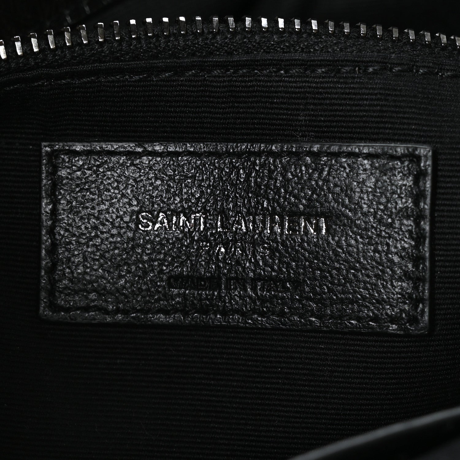 Saint Laurent Crinkled Calfskin Matelasse Monogram Medium Niki Shopper Tote Black 6 of 8