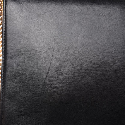 Saint Laurent Smooth Calfskin Monogram Cassandra Clasp Bag Black 12 of 12