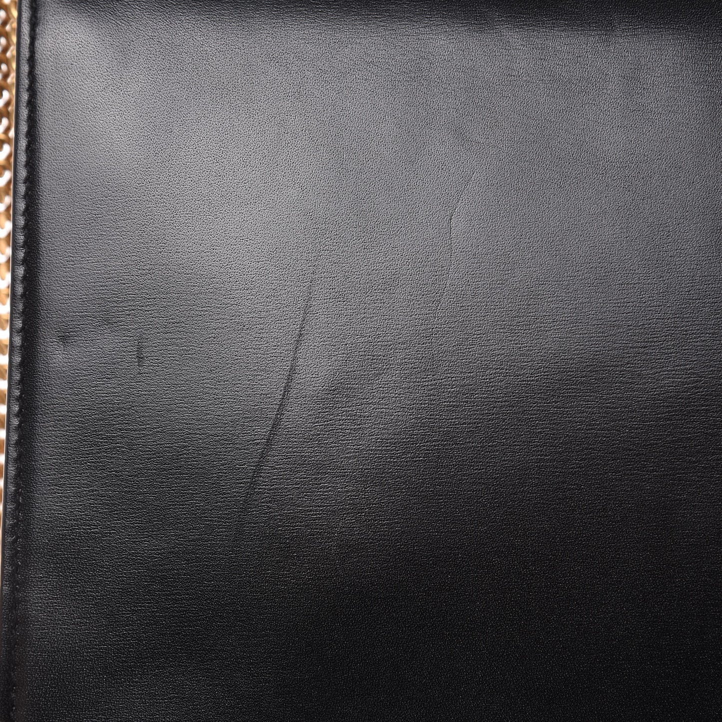 Smooth Calfskin Monogram Cassandra Clasp Bag Black