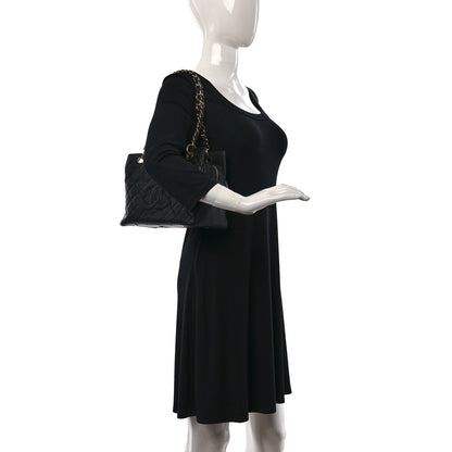 Chanel Caviar Quilted Petit Timeless Tote PTT Black 2 of 8