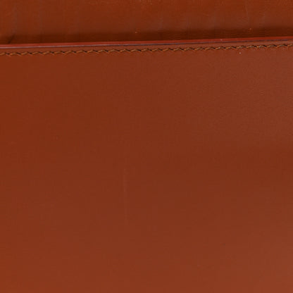Christian Dior Box Calfskin Medium Bobby Flap Dark Tan 11 of 12