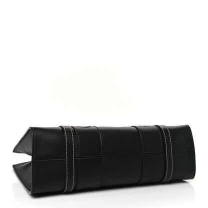 Chloe Calfskin Medium Woody Tote Black 4 of 9