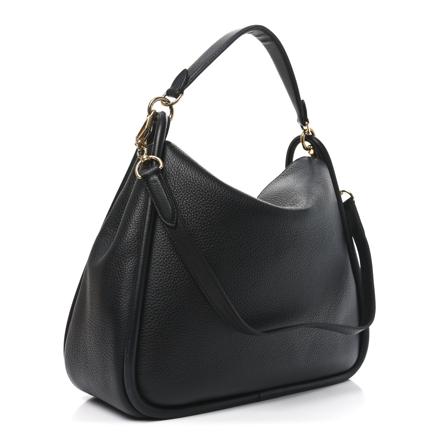 Mulberry Small Classic Grain Calfskin Leighton Black 3 of 10