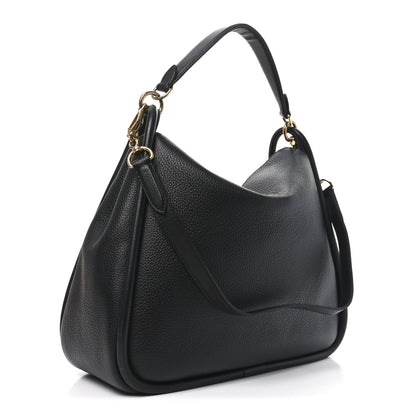 Mulberry Small Classic Grain Calfskin Leighton Black 3 of 10